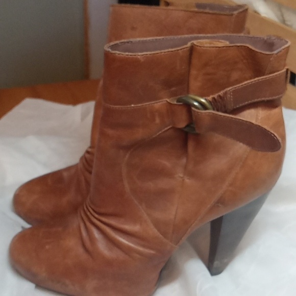 Steve madden ankle boots size 8.5 leather - Picture 3 of 9